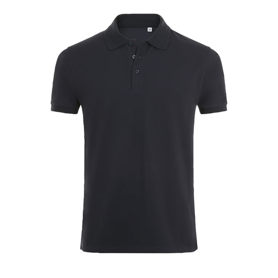 SOLS Heren Phoenix Poloshirt met korte mouwen Pique Polo (Franse marine) - Image 1