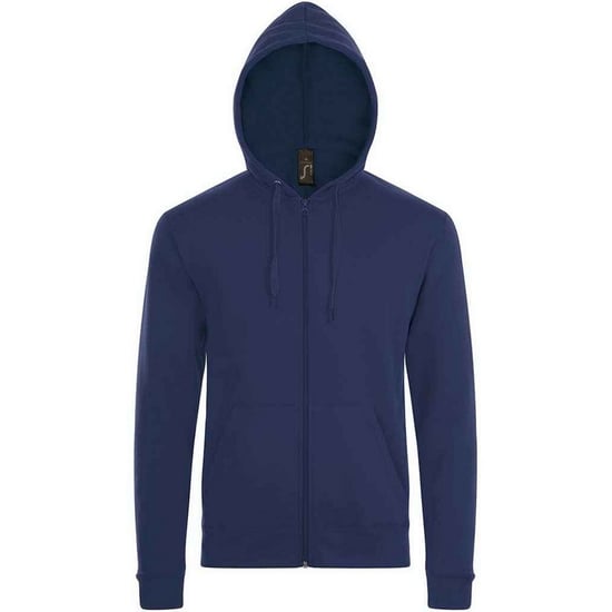 SOLS Unisex Adult Stone Hoodie (Franse marine) - Image 1