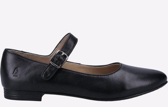 Hush Puppies Melissa Lakleren Zwarte Ballerina's Voor Dames - Image 1