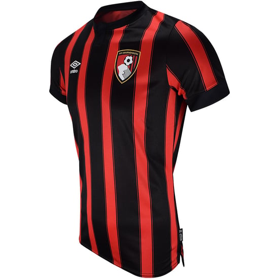 Umbro Childrens/Kids 23/24 AFC Bournemouth Home Jersey (Black/Red)