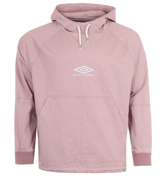Pretty Green x Umbro Hooded Training Smock - Pink