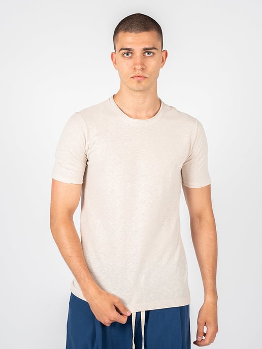 Xagon Man T-Shirt Lino Men's Beige