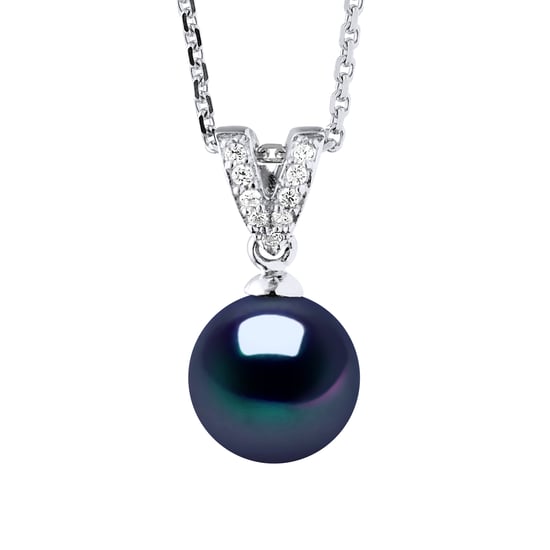 Necklace Prestige Jewelry - Real Cultured Freshwater Pearl Round 9-10 mm