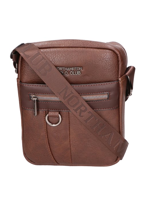Northampton Polo Club Shoulder bag Men COFFEE
