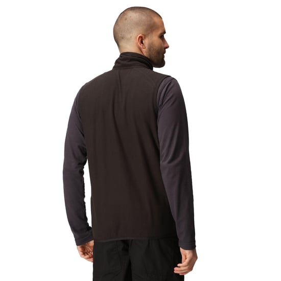 Regatta Mens Navigate Fleece Gilet (Black/Seal Grey)