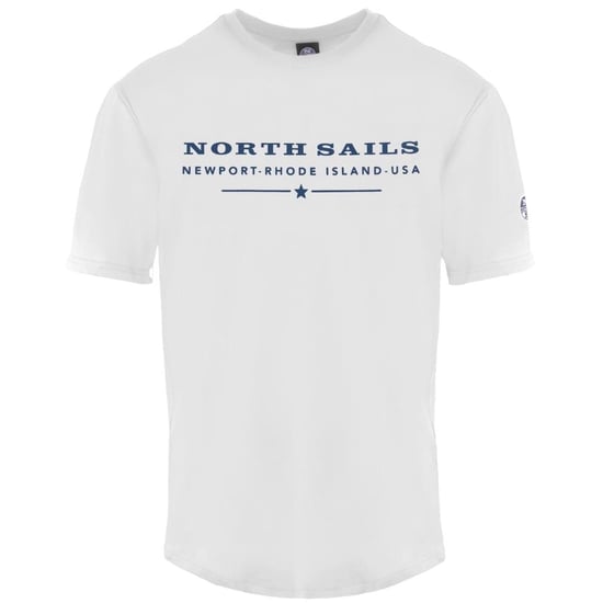 Wit T-shirt van North Sails Newport Rhode Island - Image 1
