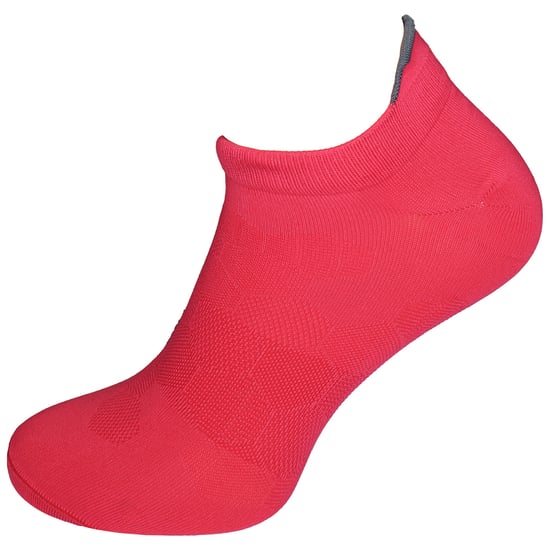 Asics 1-Pack MotionDry Easy Ped Singlet Tab Pink Running Socks - Image 1