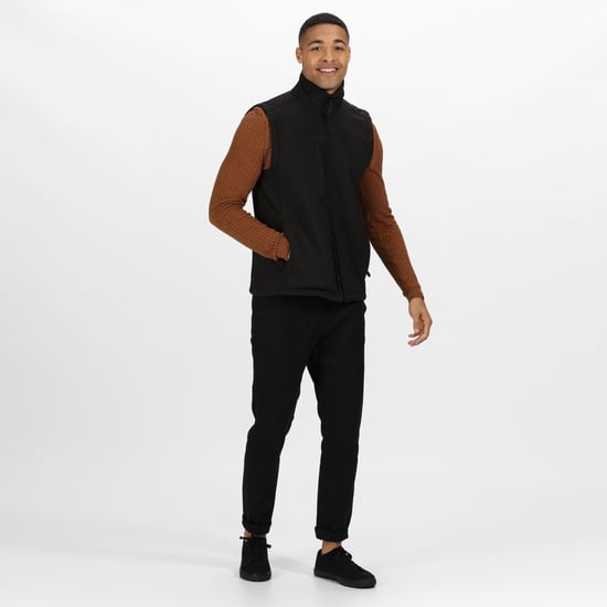 Regatta Mens Flux Softshell Bodywarmer / Sleeveless Jacket Water Repellent And Wind Resistant