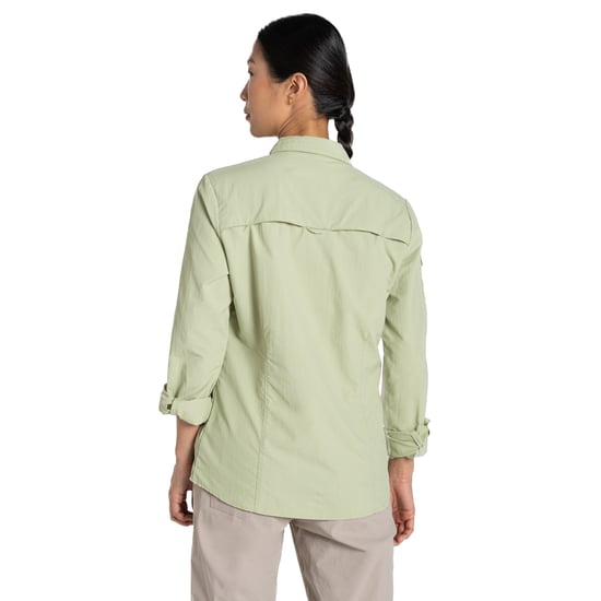 Craghoppers Dames/Dames Adventure III Nosilife Shirt Met Lange Mouwen (Boeddhistisch Groen) - Image 2