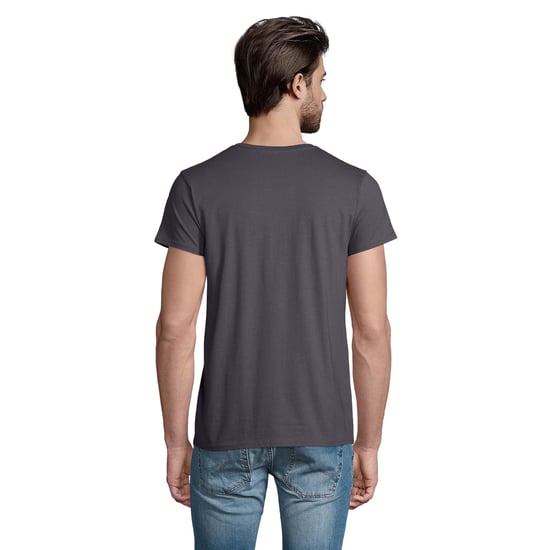 SOLS Heren Pioneer Biologisch Katoenen T-Shirt (Muis Grijs Effen) - Image 2