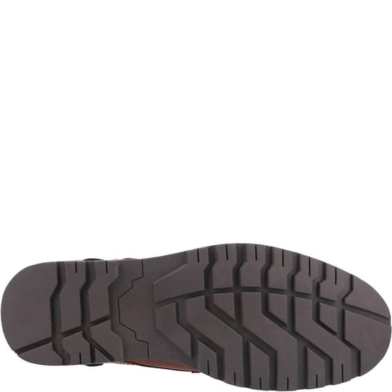 Hush Puppies Heren Dean Leren Laarzen (Tan) - Image 4