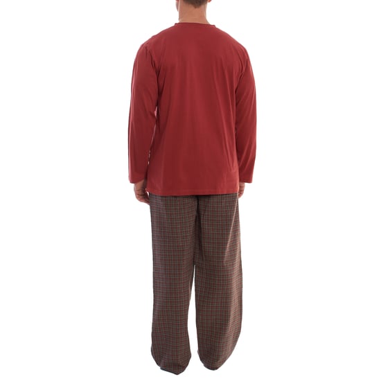 KLP4 Men's Long Sleeve Winter Pajamas