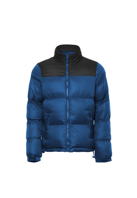 Mo Gewatteerd gewatteerd jack Heren Donker blauwgroen zwart - Image 3
