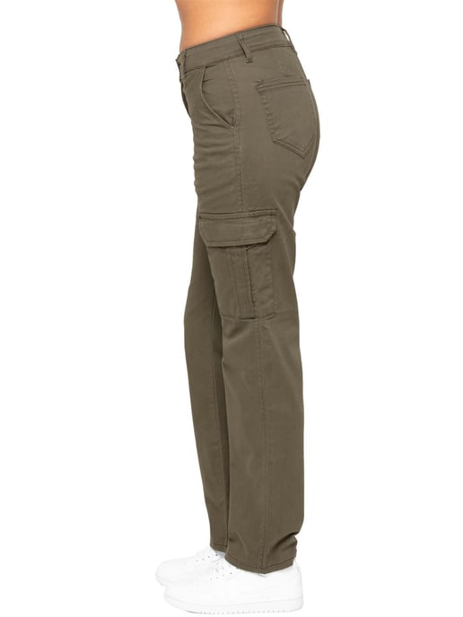 Enzo | Dames Stretch Cargo Jeans - Image 2