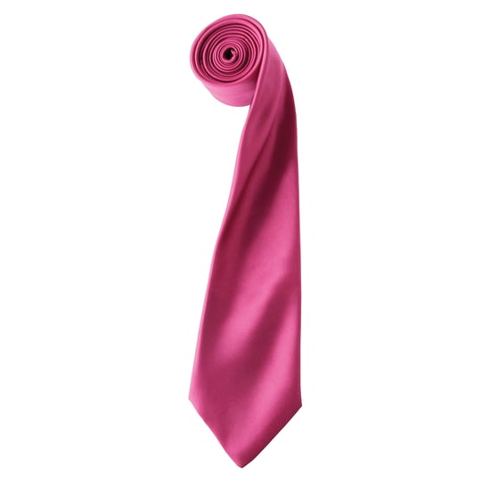 Premier Herensatineband (Smalblad) (Heet Roze) - Image 1