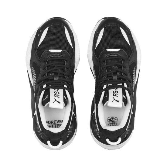 PUMA Kinderen Unisex RS-X Zwart-Wit Schoenen Sneakers - Image 6