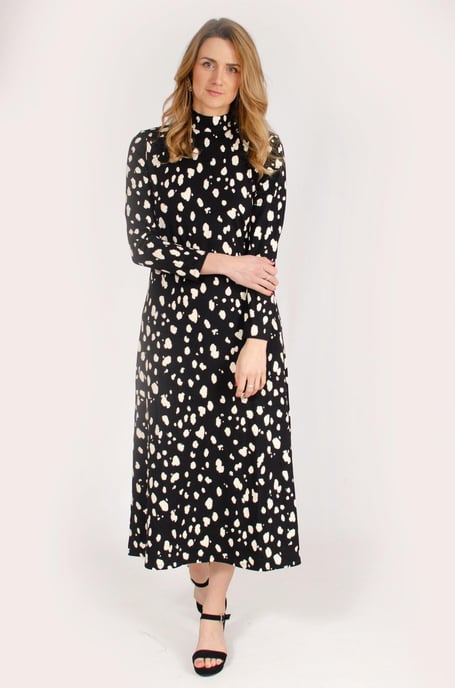 Hobbs Alcott Jerset Midi Dress