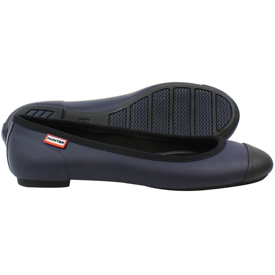 Hunter Origineel Ballet Dames Navy Schoenen - Image 1