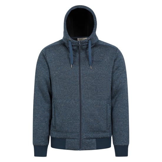 Mountain Warehouse Heren Nevis II Bont capuchon (Donkerblauw) - Image 1