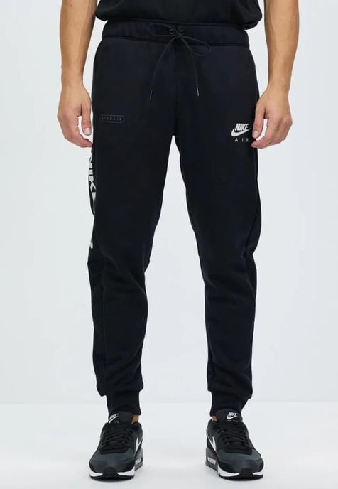 Nike Air Heren fleece trainingspak met ronde hals en geborstelde achterkant - Image 4