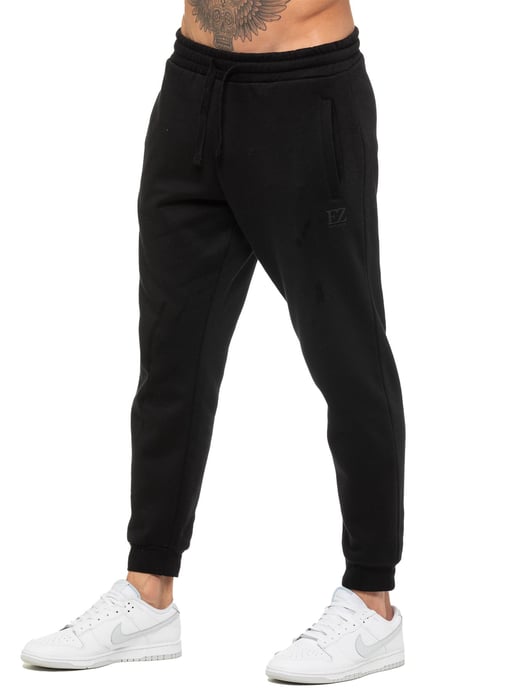 Enzo | Heren Joggers Regular Fit - Zwart - Image 1