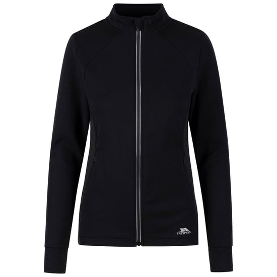 Trespass Womens/Ladies Ridge Track Jacket (Black)