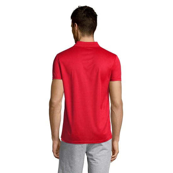 SOLS Heren Performer Sport Poloshirt (Rood) - Image 2