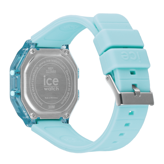 Ice Watch Ice Digit Retro - Hemels Blauw - Heldere Kinderhorloge in Blauw 022888 - Image 3