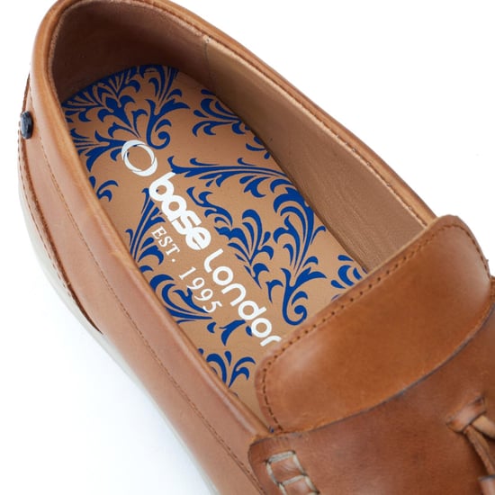 Base London Bonito Leren Herenpantoffels Burnt Tan - Image 4
