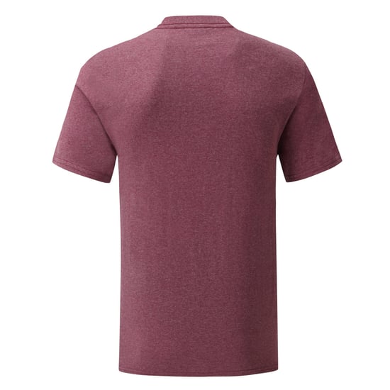 Fruit of the Loom Heren Iconic 150 Heather T-Shirt (Heide Bourgogne) - Image 2