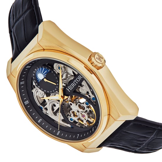 Heritor Automatische Daxton Semi Skeleton Horloge - Image 3