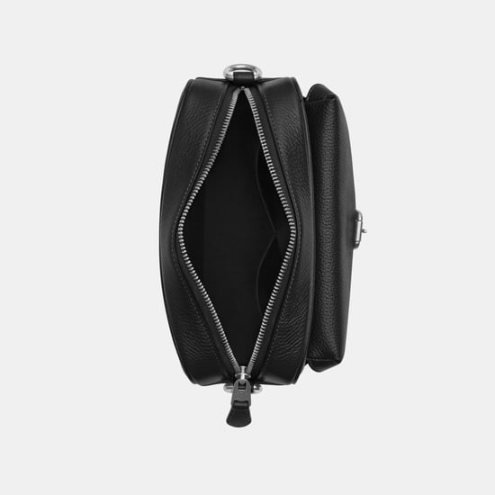 Warner Crossbody in Pebbled Leather