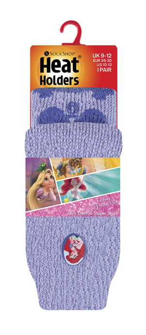 Heat Holders Karakter thermo pantoffelsokken voor kinderen - Kleine Zeemeermin - Image 2