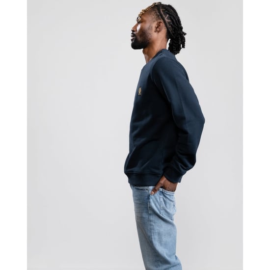 Men's Belstaff Crewneck Sweatshirt in inkwell - Image 3