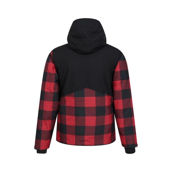 Mountain Warehouse Heren Drayton Waterdichte Ski jas (Rood/zwart) - Image 2