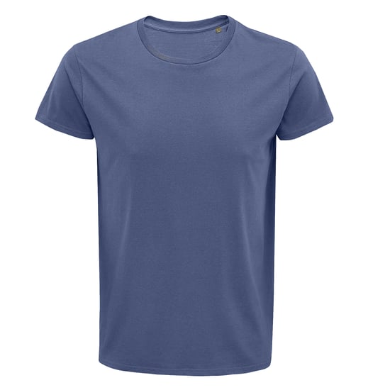 SOLS Heren Crusader Organisch T-shirt (Denim) - Image 1
