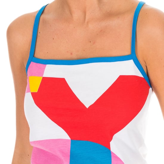 Women's oval neck thin strap top ADM0105