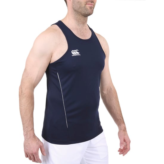 Canterbury Mens Team Dry Moisture Wicking Singlet Vest