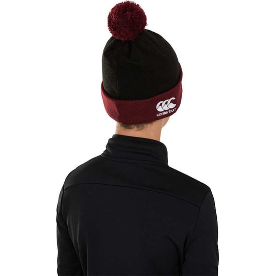 Canterbury Mens England Rugby Acrylic Bobble Hat