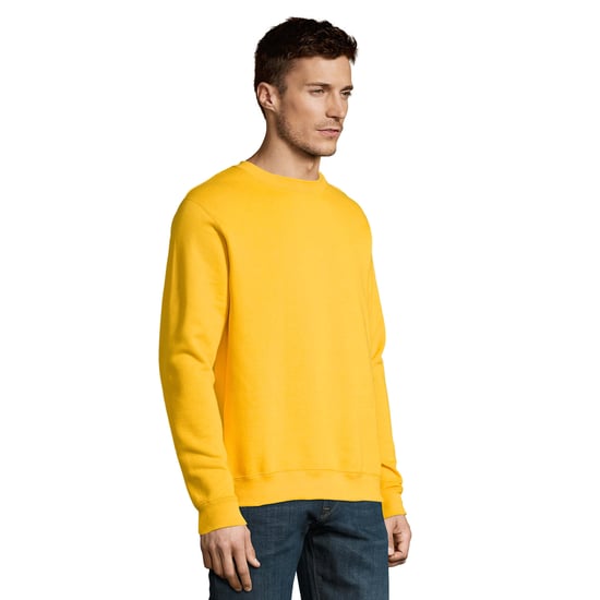 SOLS Uniseks Adult New Supreme Sweatshirt (Goud) - Image 3