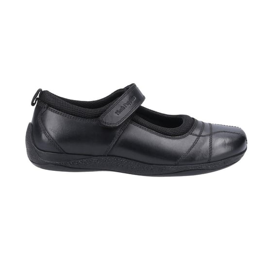 Hush Puppies Meisjes Clara Leren Schoolschoenen (Zwart) - Image 3