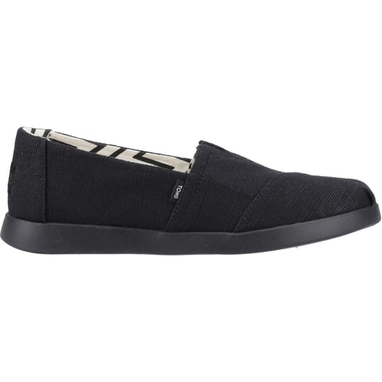 TOMS Alpargata Plus Jute Vrouwen Zwart/Zwarte Espadrilles - Image 5