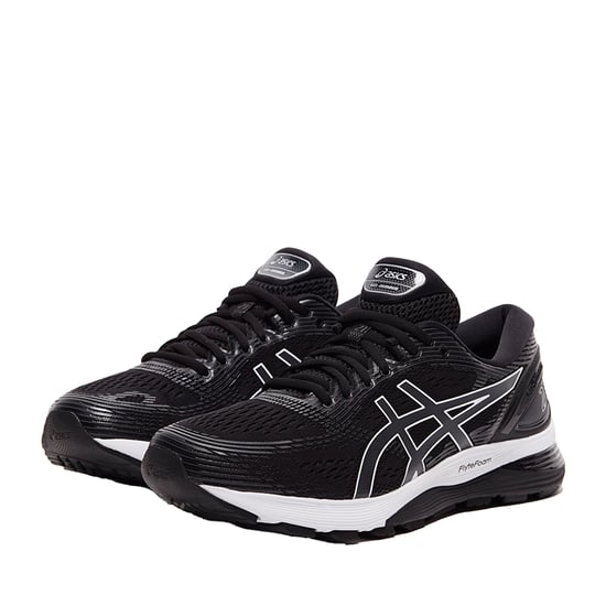 Asics Gel Nimbus 21 Lace-Up Zwart Synthetisch Heren Hardlooptrainers 1011A169_001 - Image 5