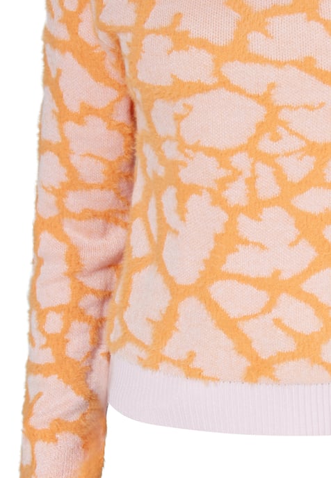 Mymo Jumper Dames oranje roze - Image 3