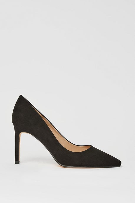 Wide Fit Dash Pointed Court Shoes - Image 2