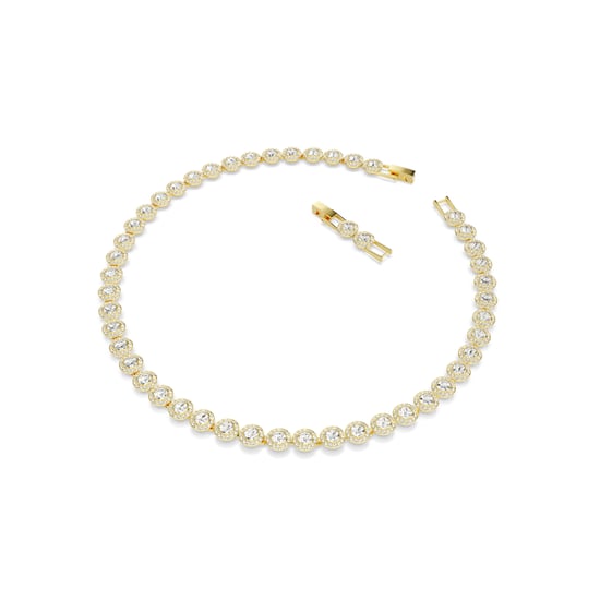 Swarovski 'Una Angelic' Dames Gouden Geplated Metalen Ketting - Goud 5720505 - Image 2