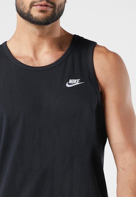 Nike Atletische Gym Casual Vest-tanktop voor heren in zwart - Image 3