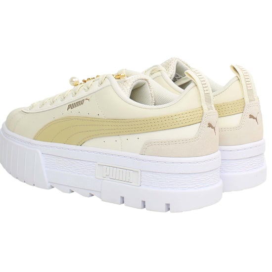 Puma Mayze Gems Dames Beige Trainers - Image 3
