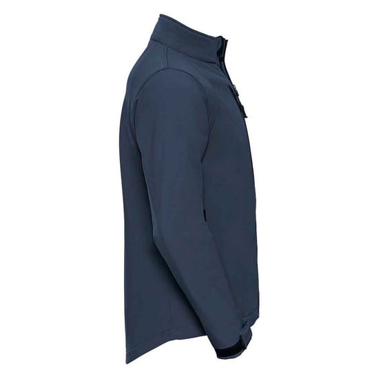 Russell Mens Plain Soft Shell Jacket (French Navy)