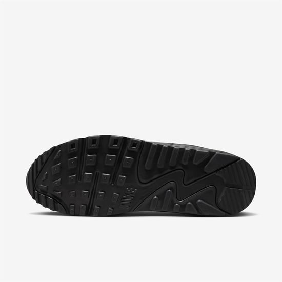 Nike Air Max 90 Heren Sportschoenen in Zwart/Zwart/Licht Crimson - Image 6